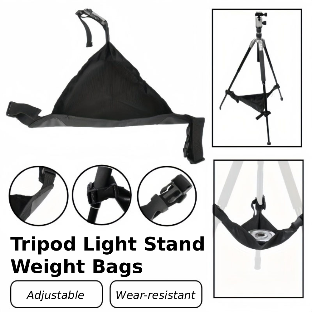 Light Stand Sandbag - For Tripod Heavy Duty Stone Bag