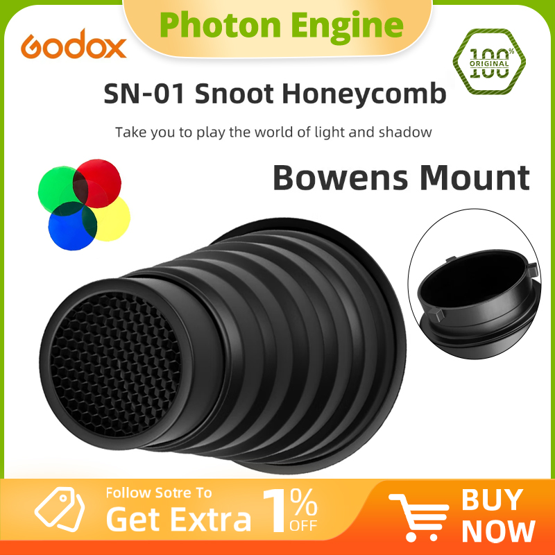Photography Lighting Type - GODOX SN-01 Bowens Large Snoot Studio