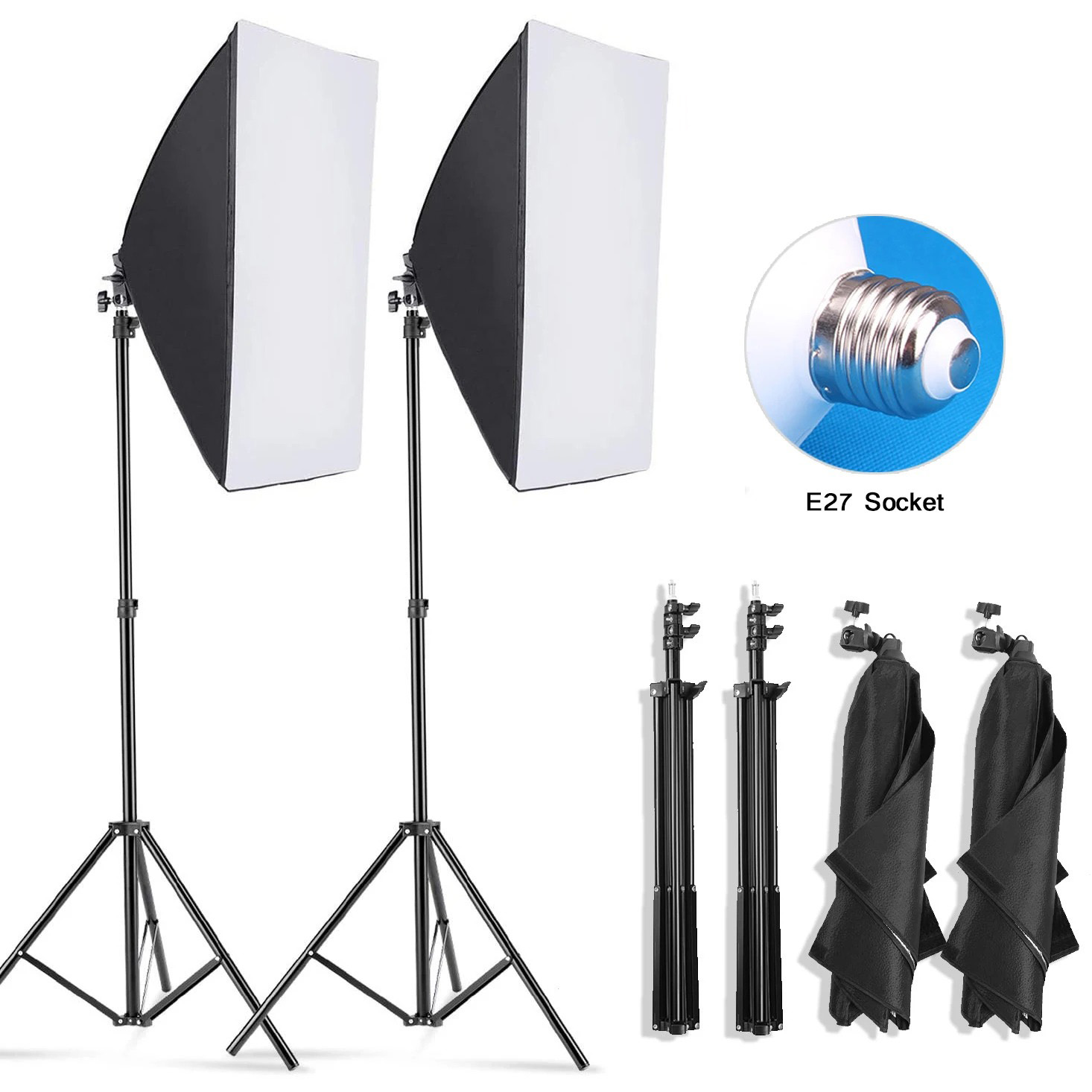 Photography Lighting System - Professional Photography Softbox Lighting Soft Box