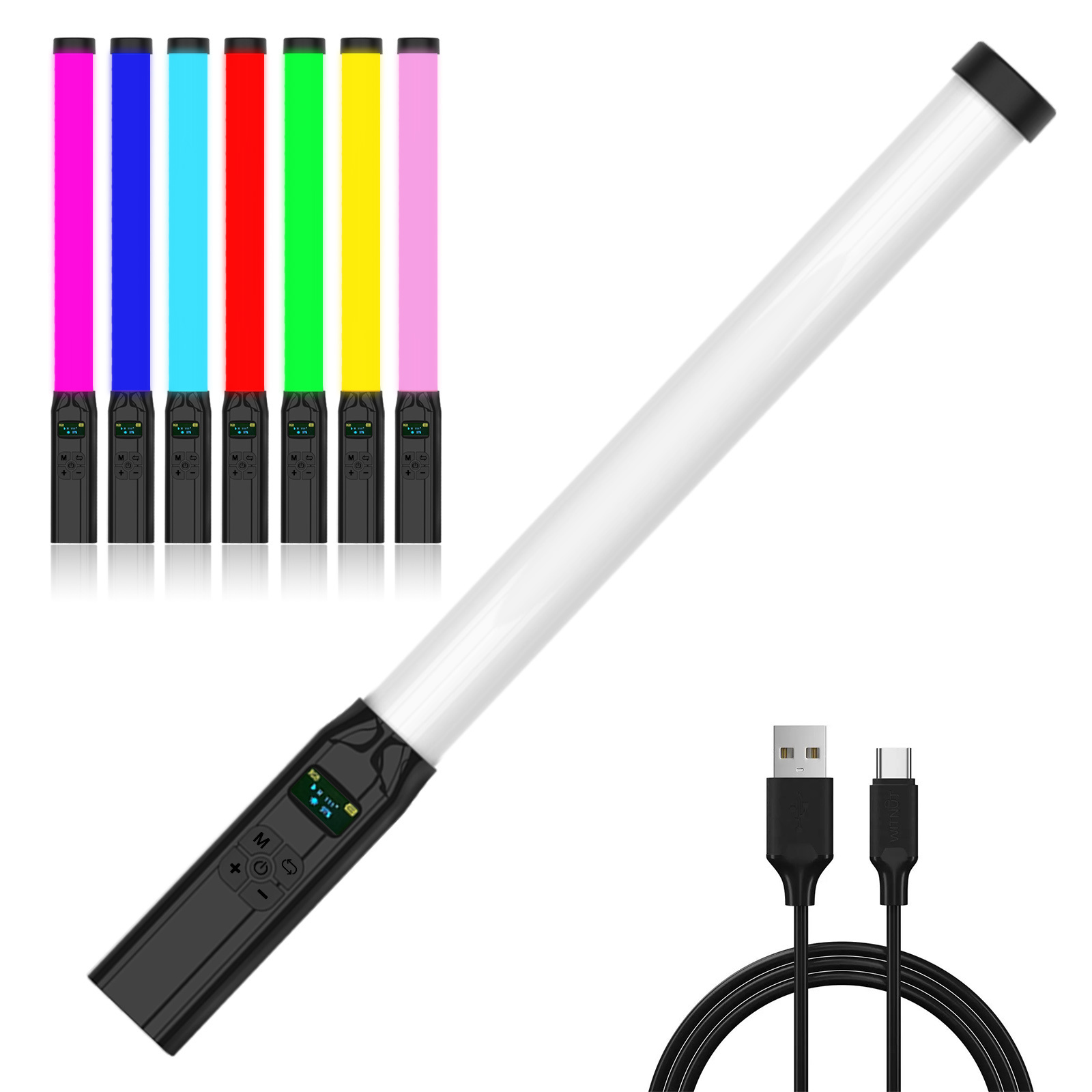 Photography Lighting Type - 50CM RGB Stick Light Wand Lightweight