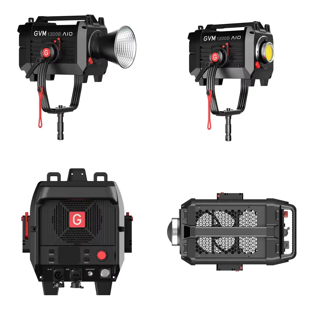 Photography Lighting For Studio - GVM SD1200B AIO 1200W Photography COB