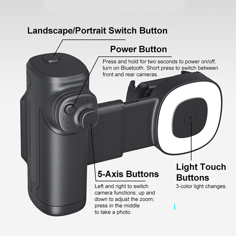 Photography Lighting Type - Mobile Camera Assistant Comes with Three
