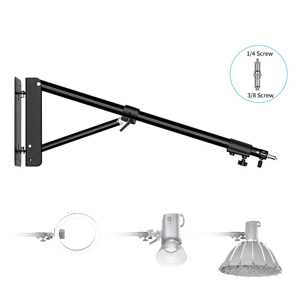 100/135/ 170cm Wall Mounting T - Photography Lighting System recension och pris