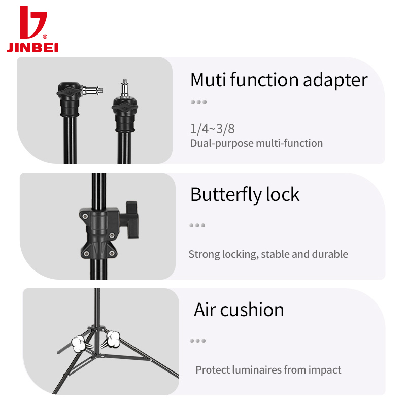 JINBEI MZ-2400FP  Air Cushion  - Photography Lighting For Studio recension och pris