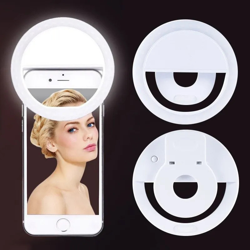 USB Rechargeable LED Selfie Ri - Photography Lighting Tent recension och pris