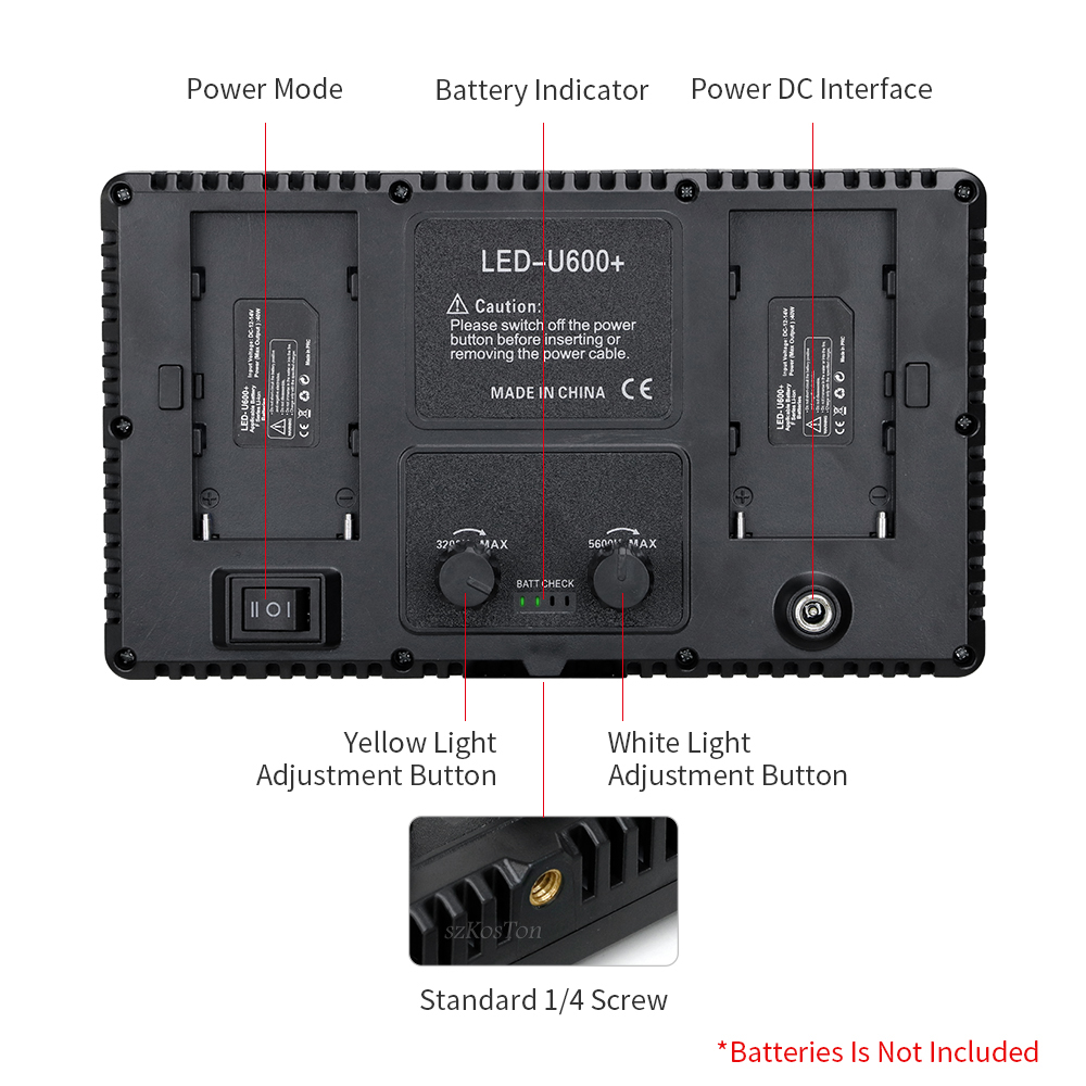 U800 LED Photo Studio Light fo - Photography Lightning recension och pris