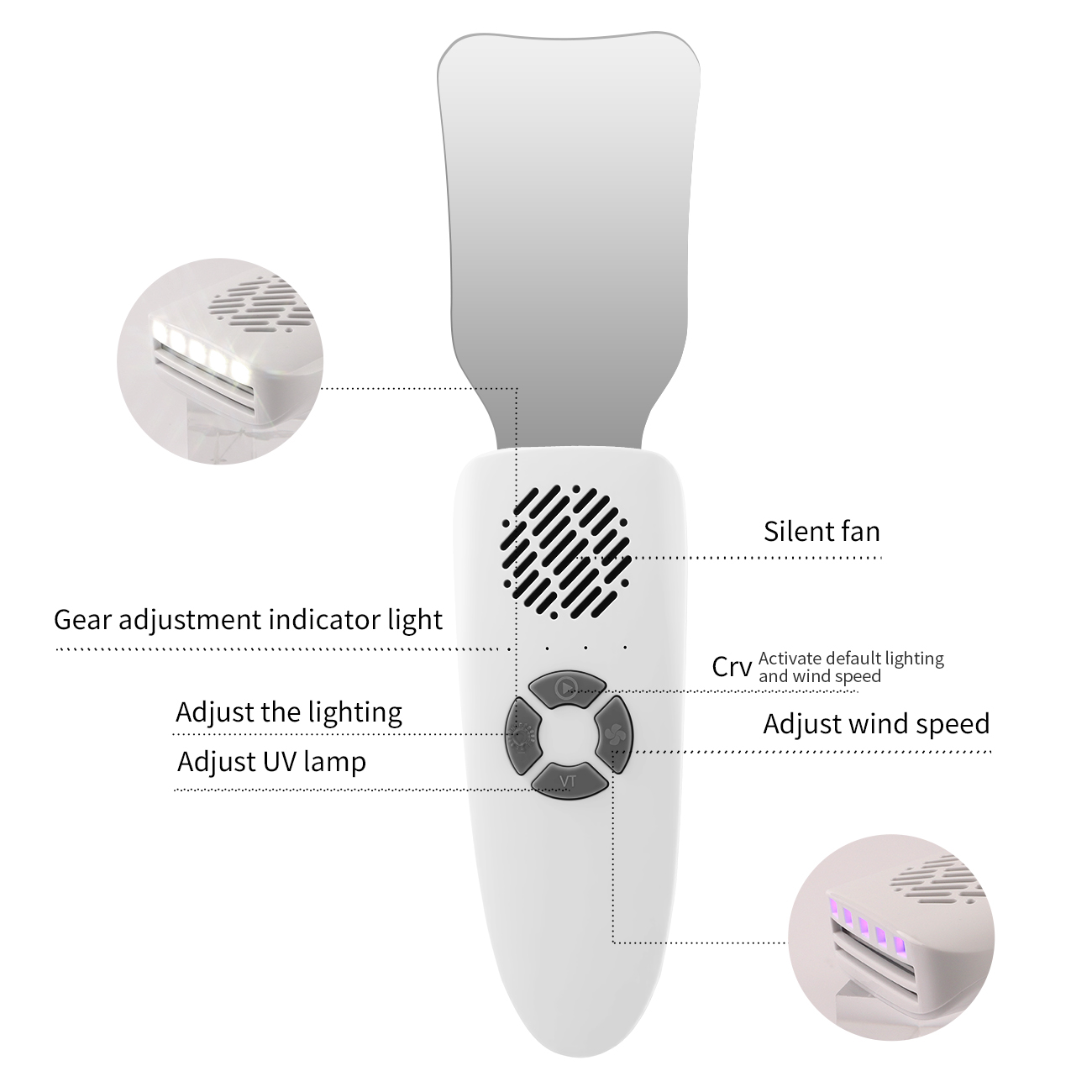Dental Anti-Fog Mirrors Fog Fr - Photography Lighting System recension och pris