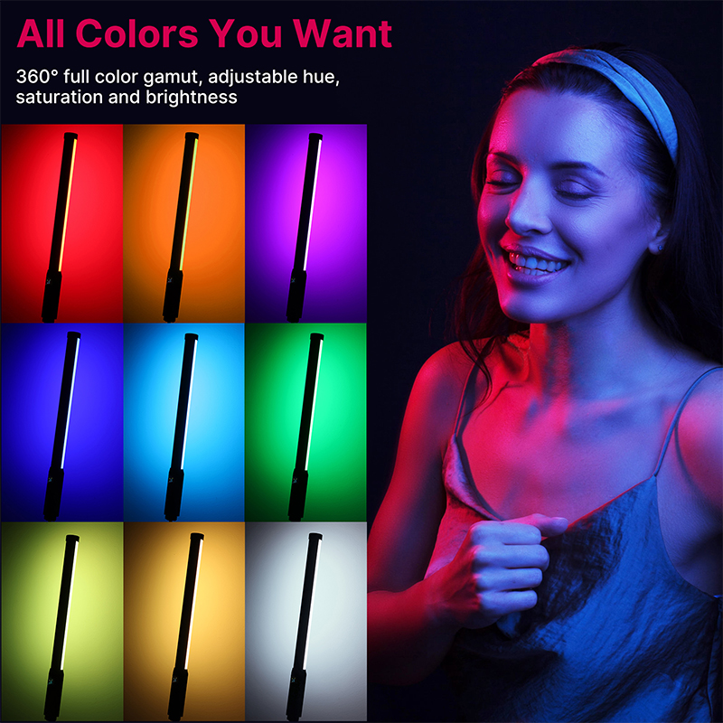 Ulanzi VL119 Handheld RGB Colo - Photography Lighting System recension och pris