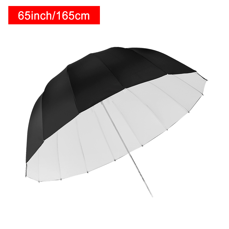 165cm 65 inch Reflective umbre - Parabolic Umbrella Deep recension och pris