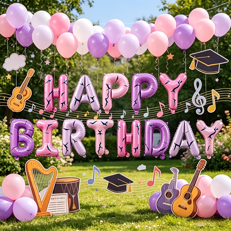 16inch purple pink Happy Birth - Photography Lightning recension och pris