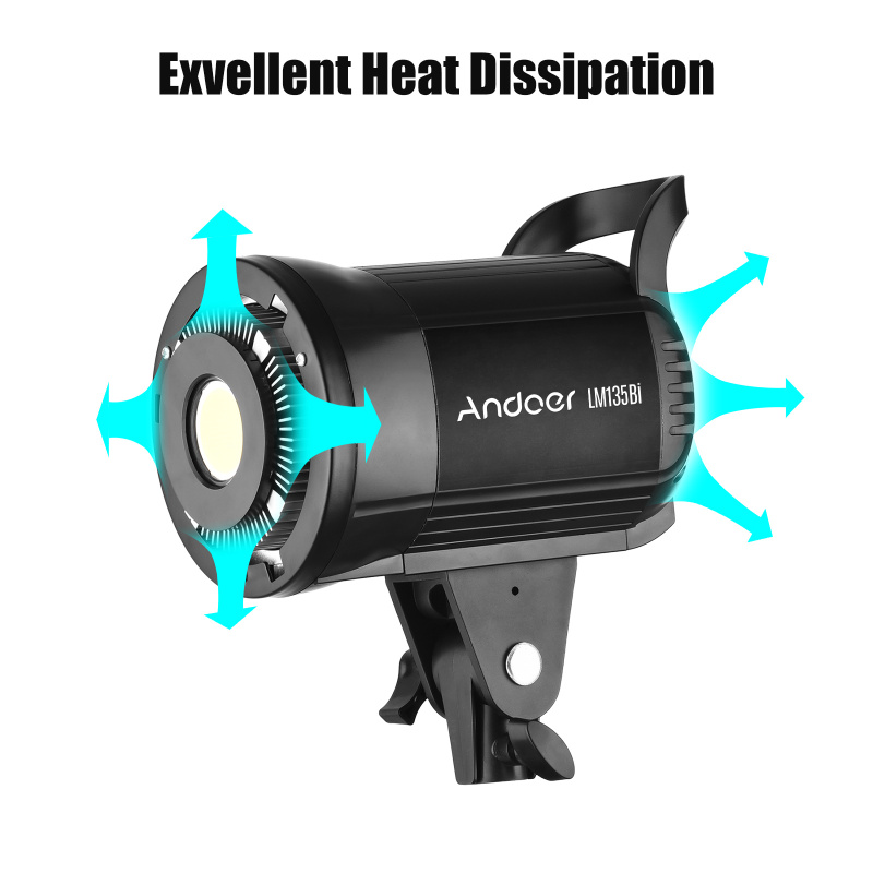 Andoer LM135Bi Portable LED Ph - Photography Lighting System recension och pris