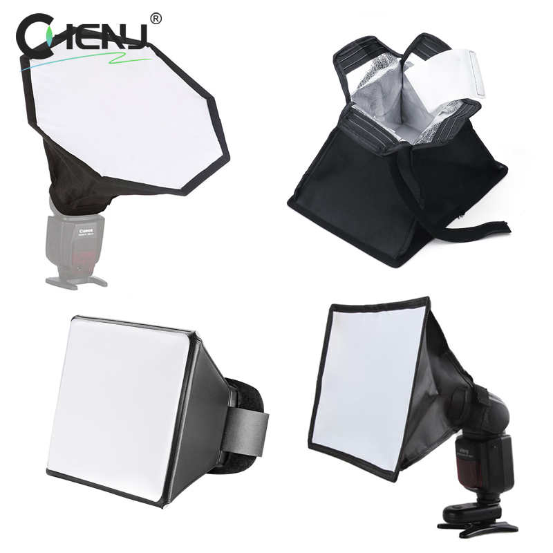 1pcs Foldable Flash Diffuser S - Photography Lightning recension och pris