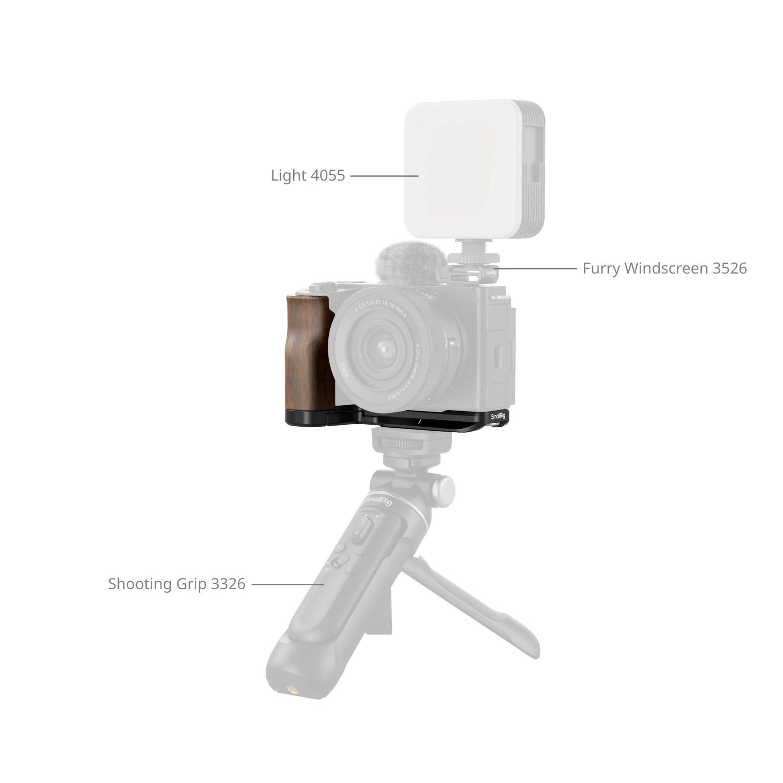Smallrig HawkLock Quick Releas - Sony Camera Zv-E10 recension och pris