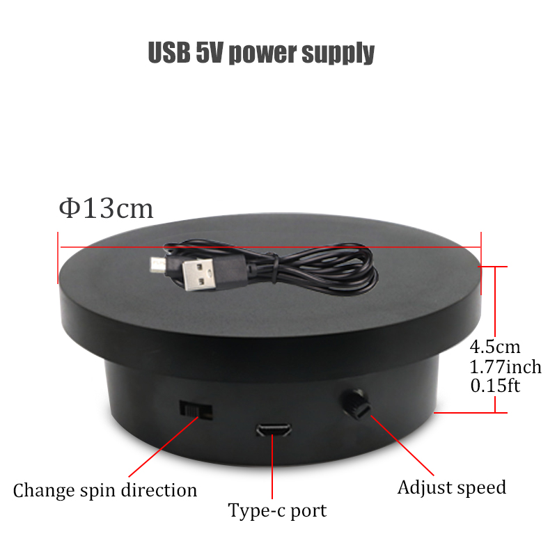 BFOLLOW 13cm20cm Turntable Ele - Photography Lighting Set recension och pris