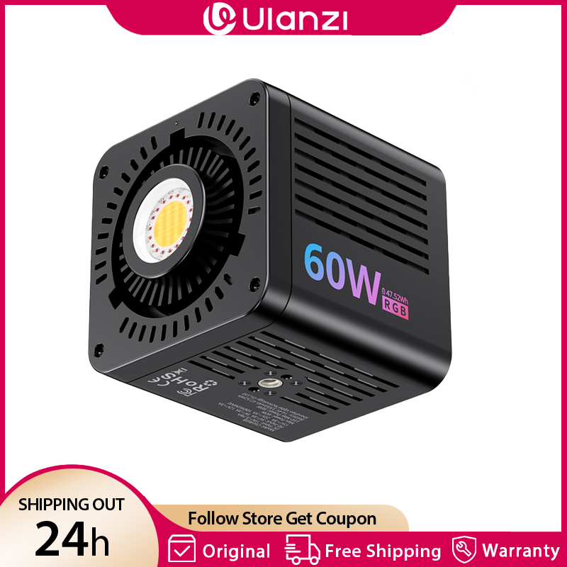 Ulanzi C60 RGB Portable 60W CO - Photography Lighting System recension och pris