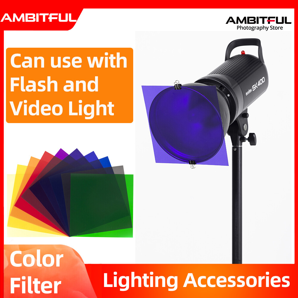Studio Light Color Filter 30*3 - Photography Lighting Set recension och pris