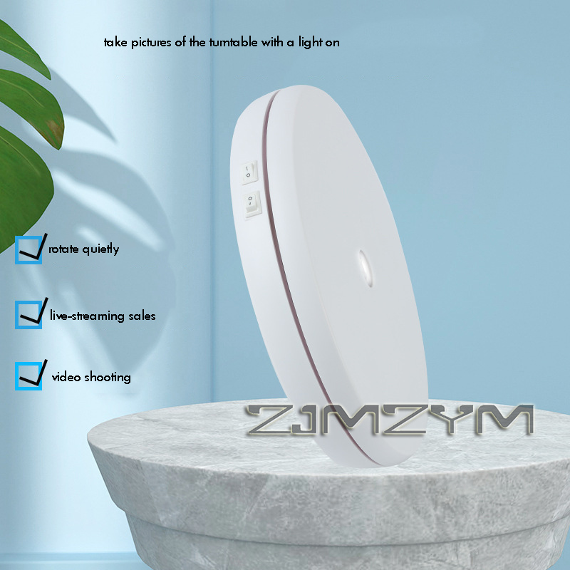 25CM Electric Rotating Stand w - Jewelry Photography Lighting Kit recension och pris