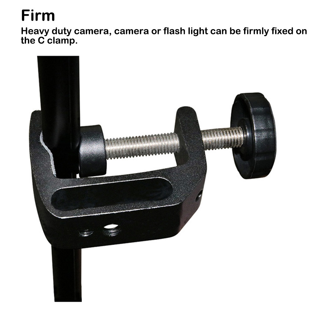 C- Shaped Clamp Aluminum Alloy - Photography Lighting Type recension och pris