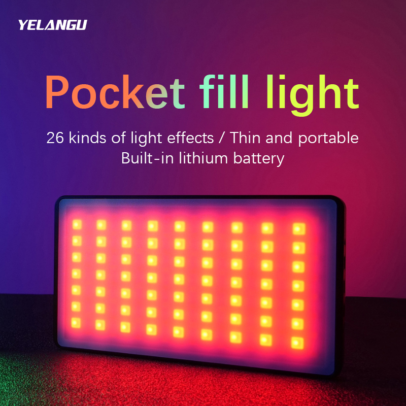 YELANGU RGB LED Video Light W1 - Photography Lightning recension och pris