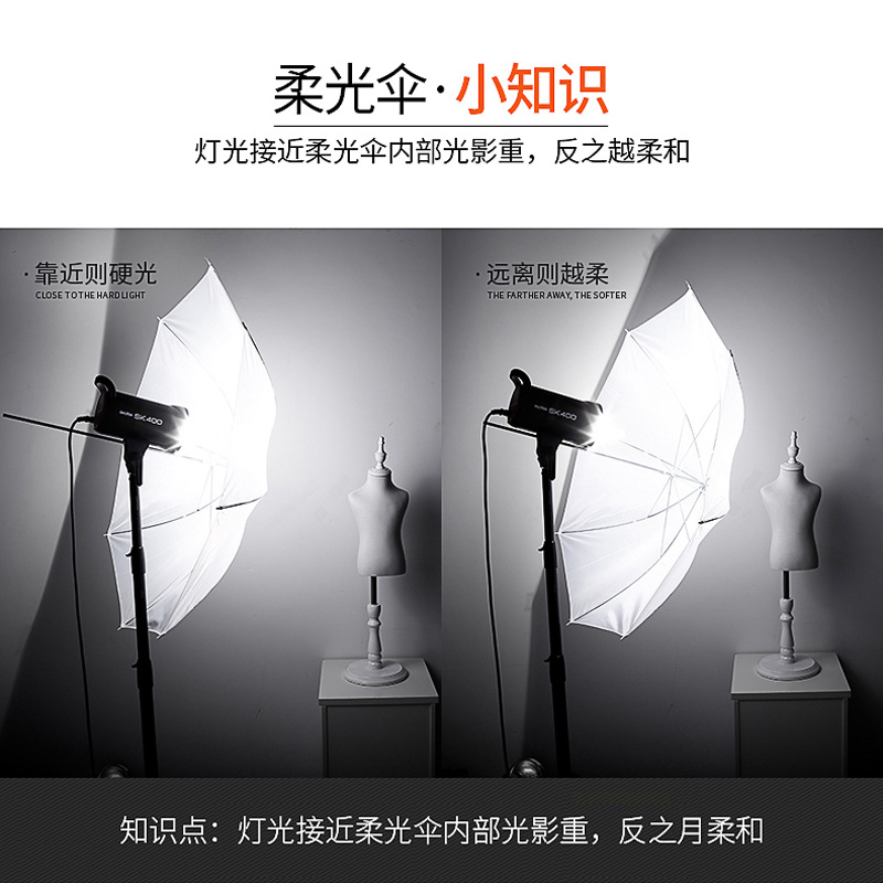 Soft umbrella 40 inch UB deep  - Parabolic Umbrella Deep recension och pris