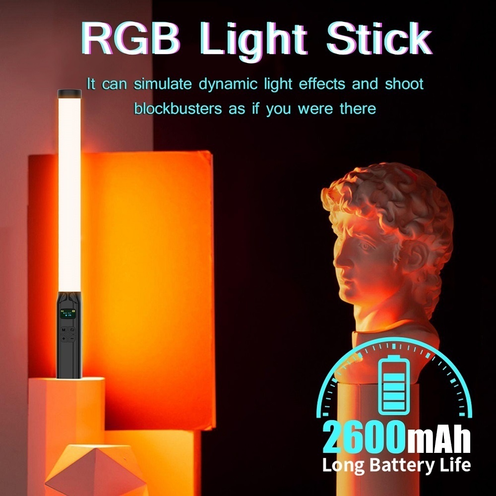 50CM RGB Stick Light Wand Ligh - Photography Lighting Type recension och pris