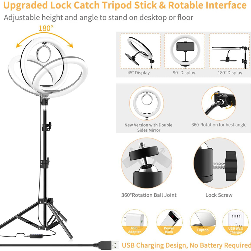 Video Light 16/26/33cm Selfie  - Photography Lighting Tent recension och pris