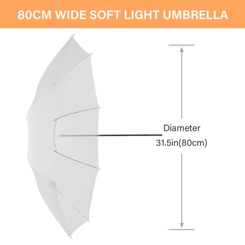 76 * 80cm X4 Transparent White - Photography Lighting Set recension och pris