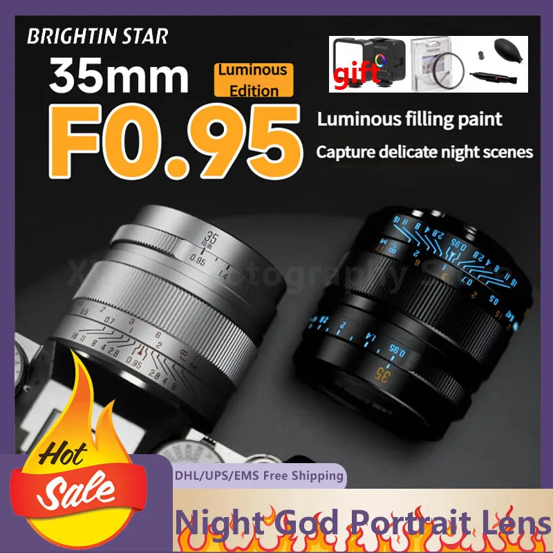 Brightin Star Luminous Lens 35 - Photography Still Life Lighting recension och pris