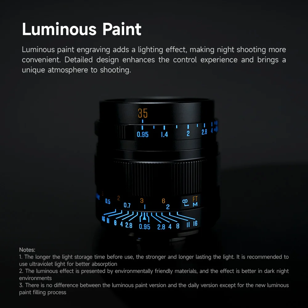 Brightin Star Luminous Lens 35 - Photography Still Life Lighting recension och pris