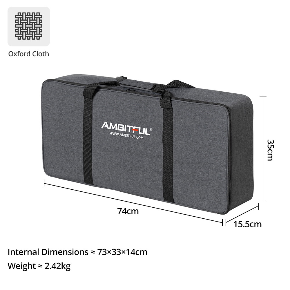 AMBITFUL new PB06 Portable Car - Photography Lighting Set recension och pris