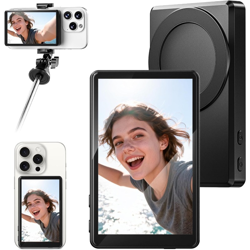 Selfie Monitor Screen Magnetic - Photography Lighting Set recension och pris