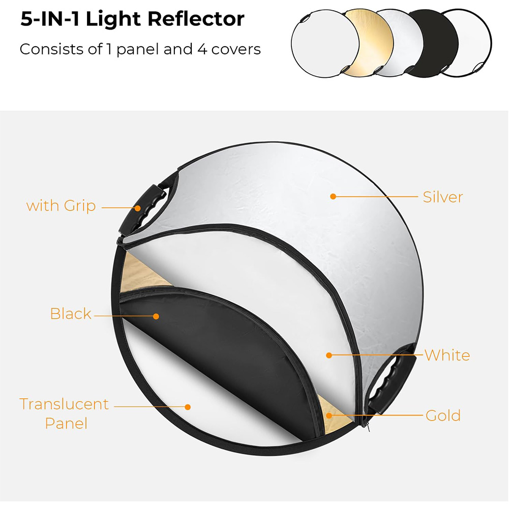 MYOBO Reflector Photography Co - Photography Lighting For Studio recension och pris