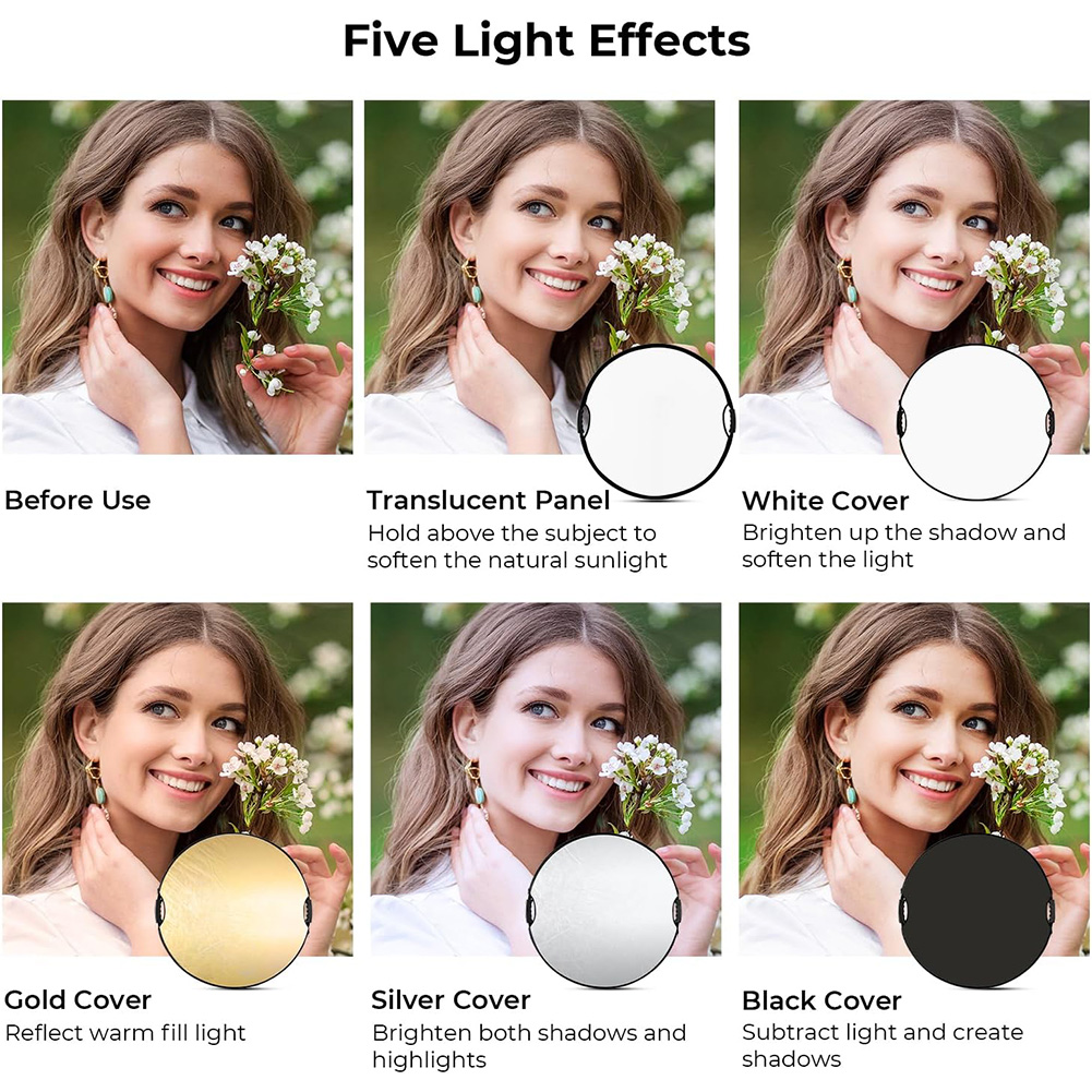 MYOBO Reflector Photography Co - Photography Lighting For Studio recension och pris