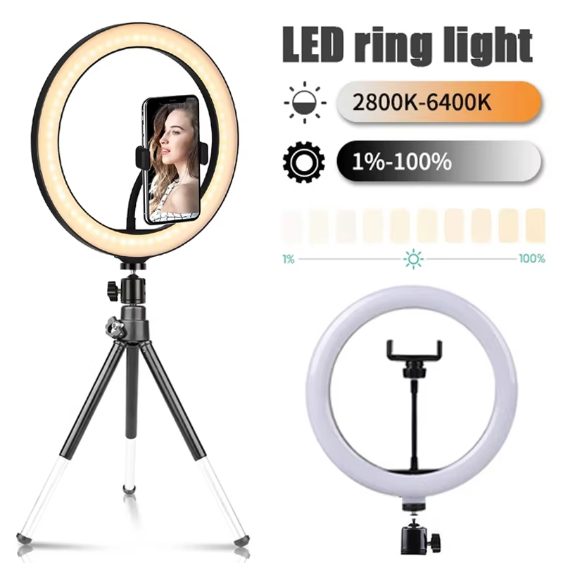 10 inch Selfie Ring Light Phot - Photography Lighting Tent recension och pris