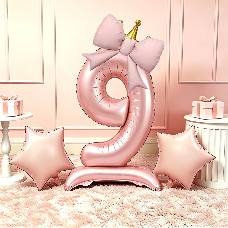 Light Luxury Pink 3D Balloons  - Photography Lighting For Products recension och pris