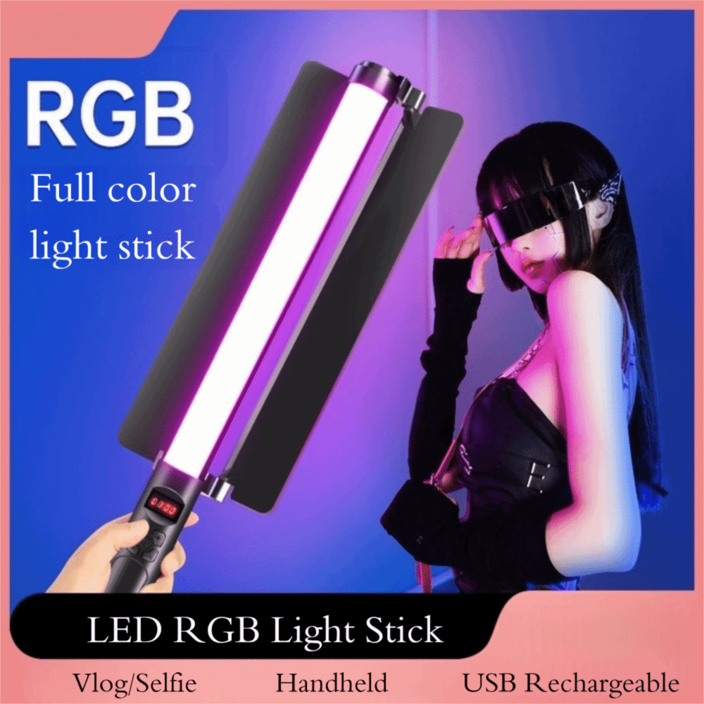 Handheld LED RGB Light Stick C - Photography Lighting For Studio recension och pris