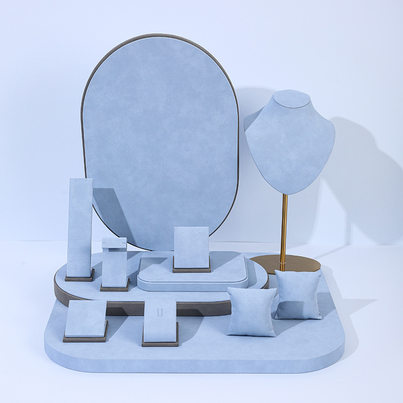 Light Blue Microfiber Jewelry  - Photography Lighting Set recension och pris
