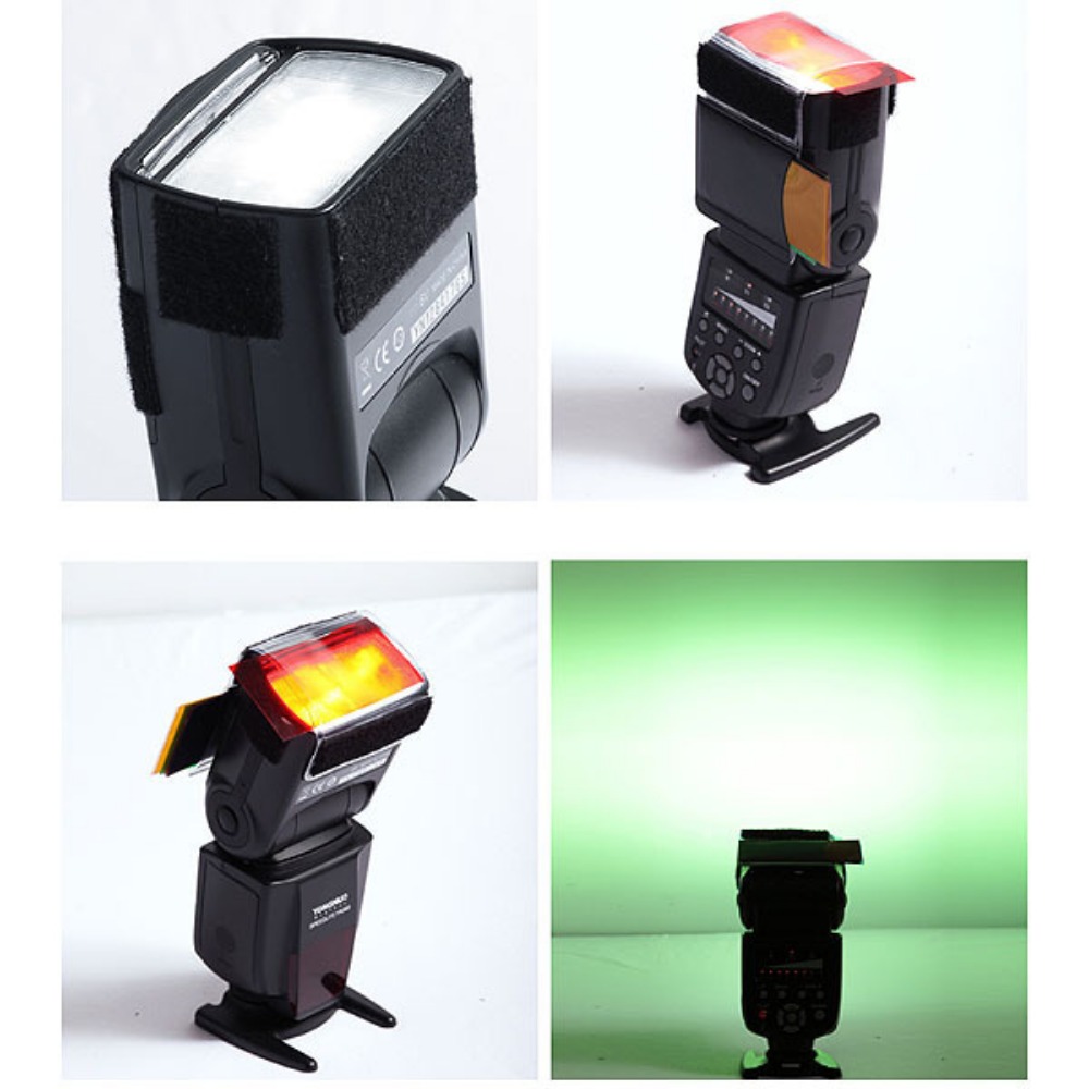 12 Colors Camera Flash Gels Li - Photography Lighting For Products recension och pris