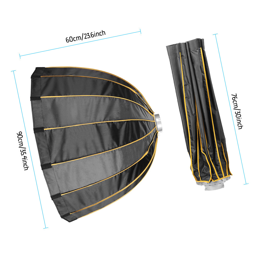 Quick Set-up Folding Deep Para - Parabolic Umbrella Deep recension och pris