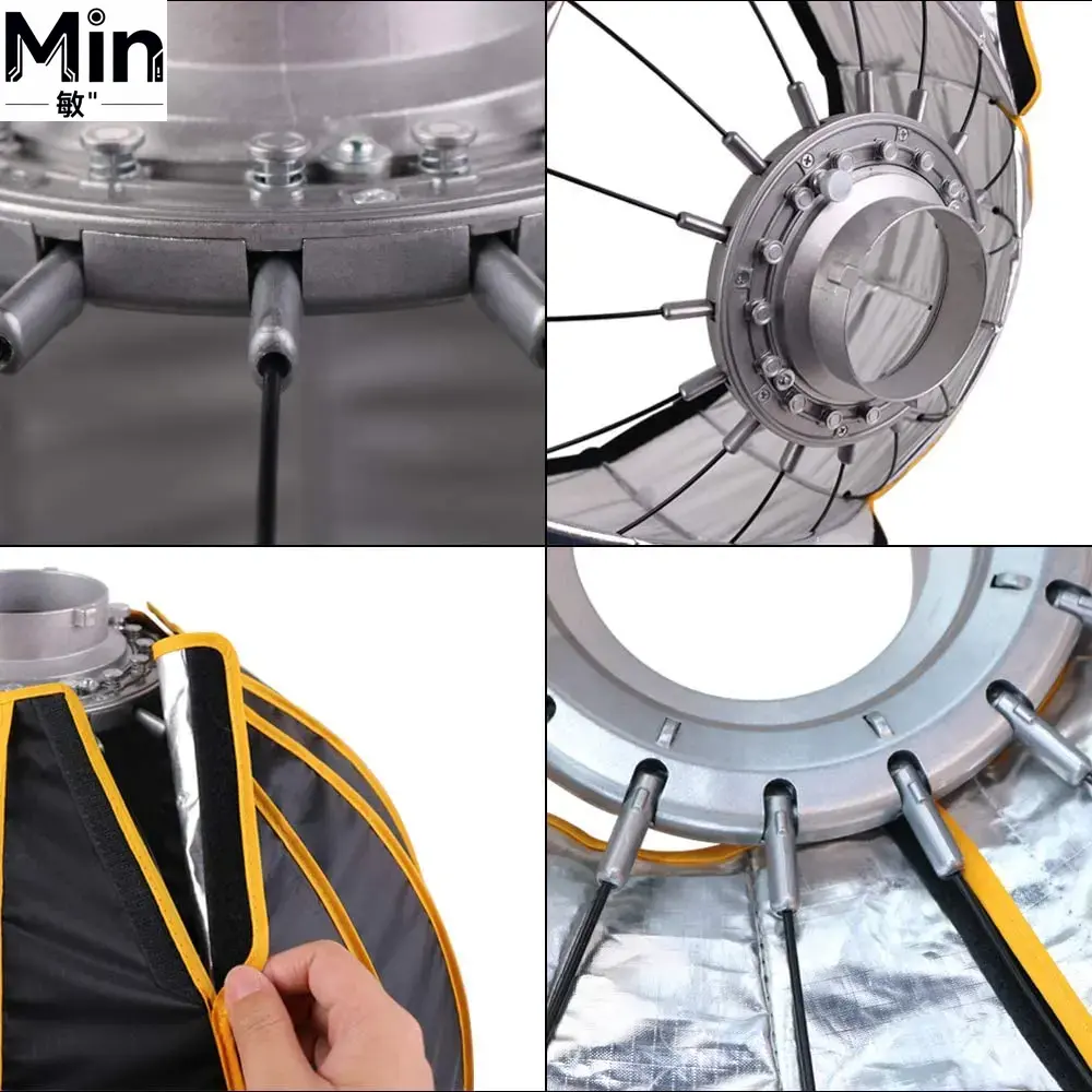 35inch 90cm Quick Set-up Foldi - Parabolic Umbrella Deep recension och pris