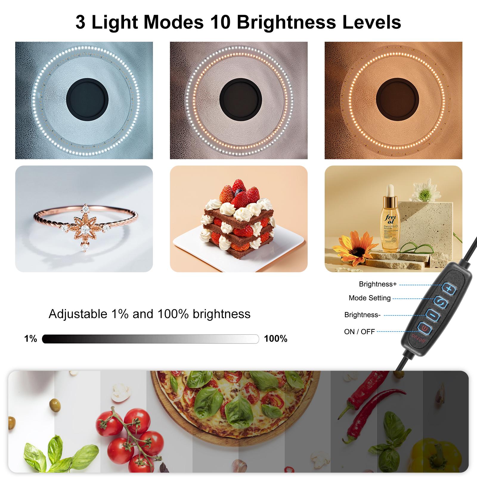 PULUZ 50cm Folding Portable Ri - Photography Lighting Type recension och pris