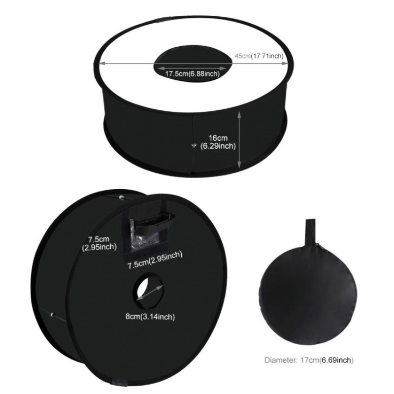 Foldable 45cm Ring‑flash Soft‑ - Photography Lighting Type recension och pris