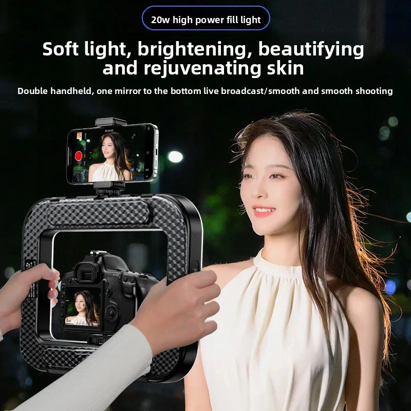 Portable Handheld Ring LED Lig - Photography Lighting Tent recension och pris