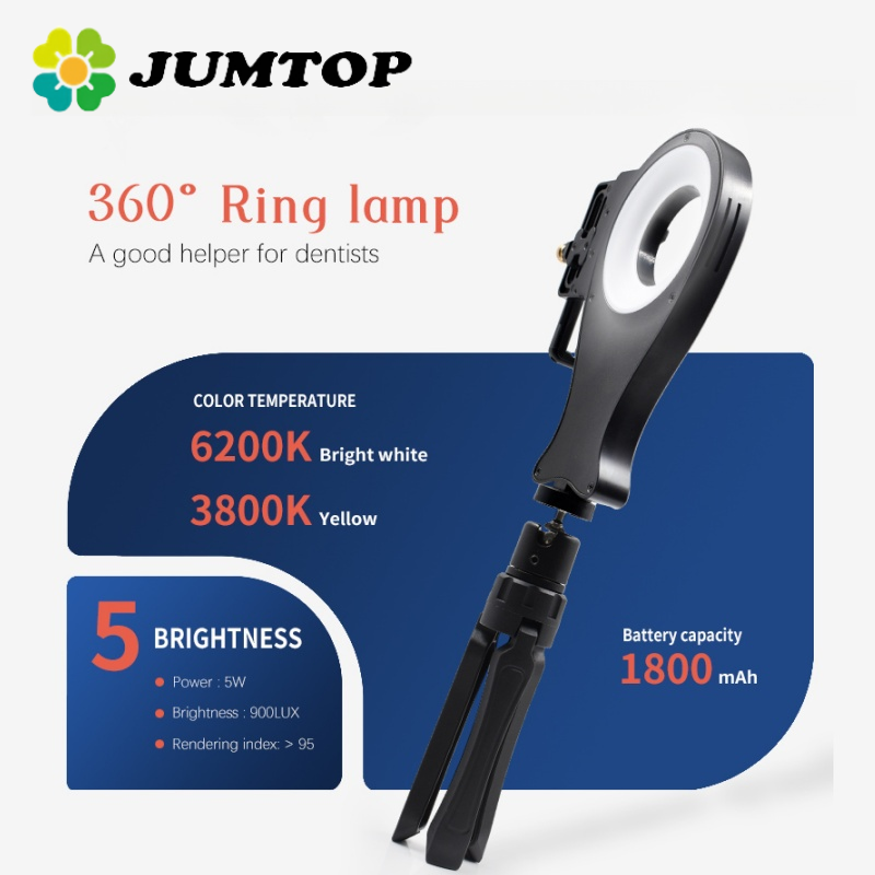 JUMTOP Portable Dental Photogr - Photography Lighting Lamp recension och pris